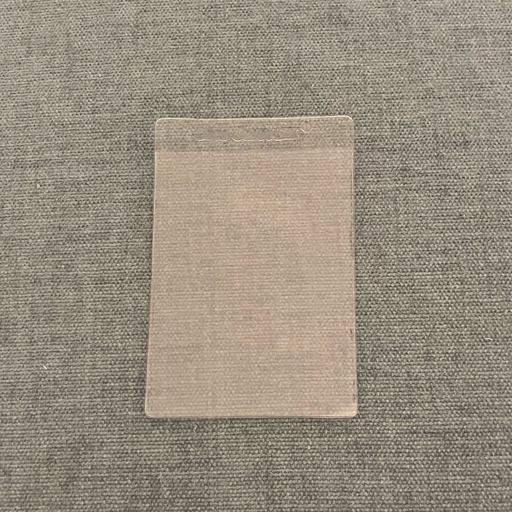 Plastic Baseball Card Trading Card Holder